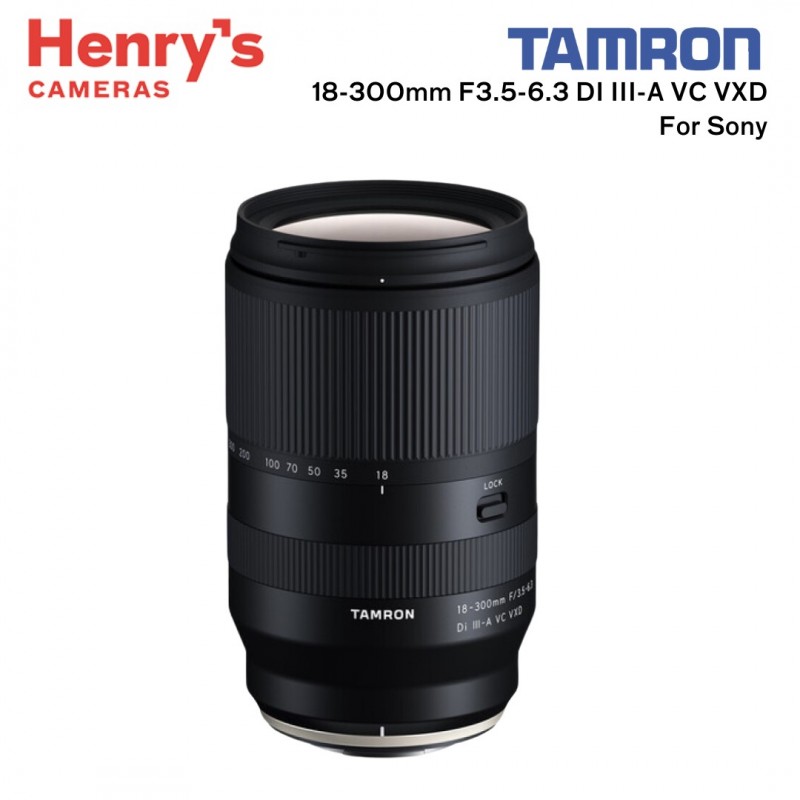 Tamron 18-300mm F3.5-6.3 DI III VC VXD for Sony E Mount